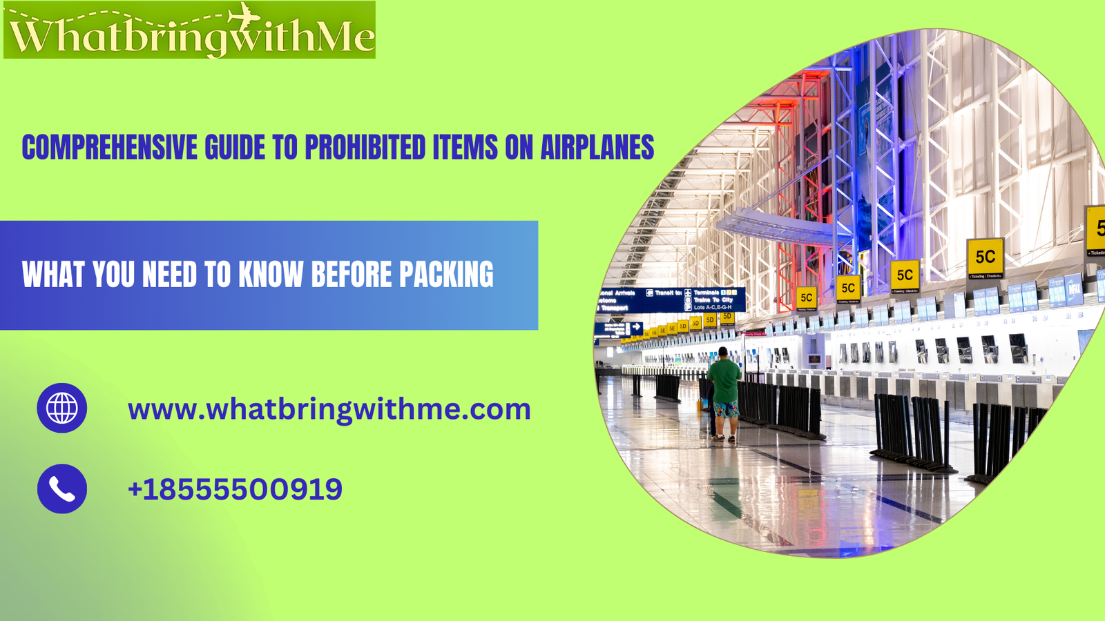 Read more about the article Comprehensive Guide to Prohibited Items on Airplanes: What You Need to Know Before Packing