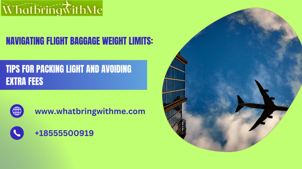 Flight Baggage Weight Limits